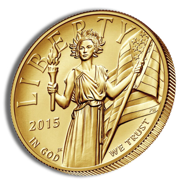 2015-W Liberty High Relief Gold Coin NGC MS70 ER - Image 2