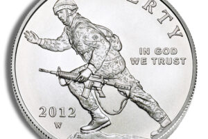 2012-W $1 Infantry Soldier Silver Commem - BU