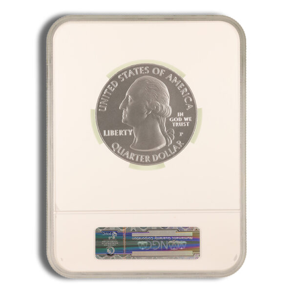 2011-P 5 oz ATB Vicksburg Silver Coin NGC SP70 - Image 2