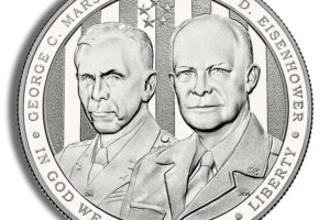 2013-P $1 Five Star Generals Silver Commem - Proof