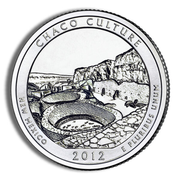 2012-P 5 oz ATB Chaco Culture Silver Coin NGC SP70 - Image 3