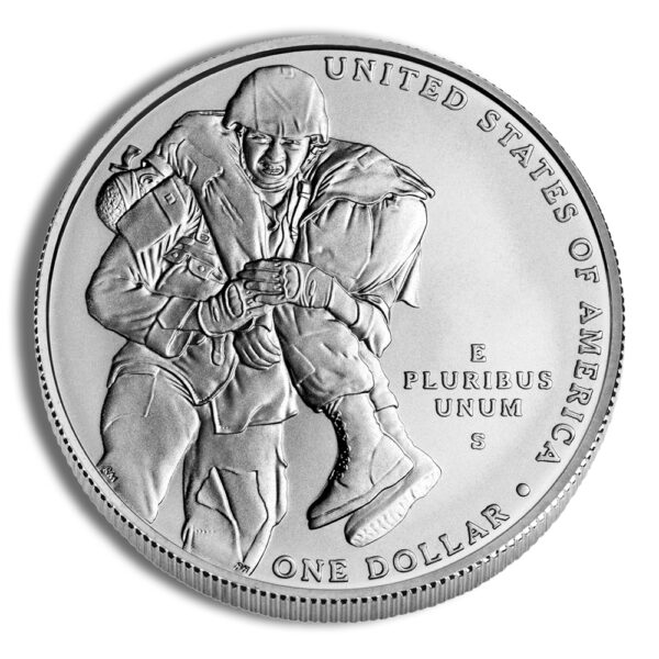 2011-S $1 Medal of Honor Silver Commem - BU - Image 2