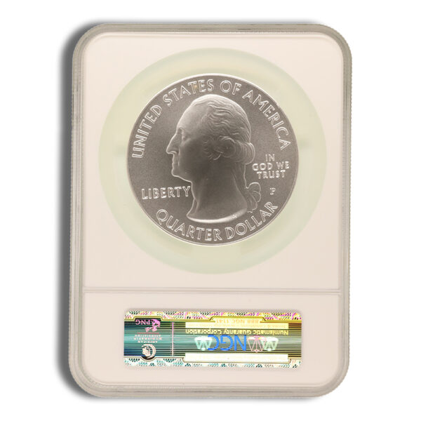 2015-P 5 oz ATB Bombay Hook Silver Coin NGC SP70 - Image 2