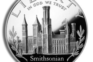 1996-P $1 Smithsonian Silver Commem - Proof