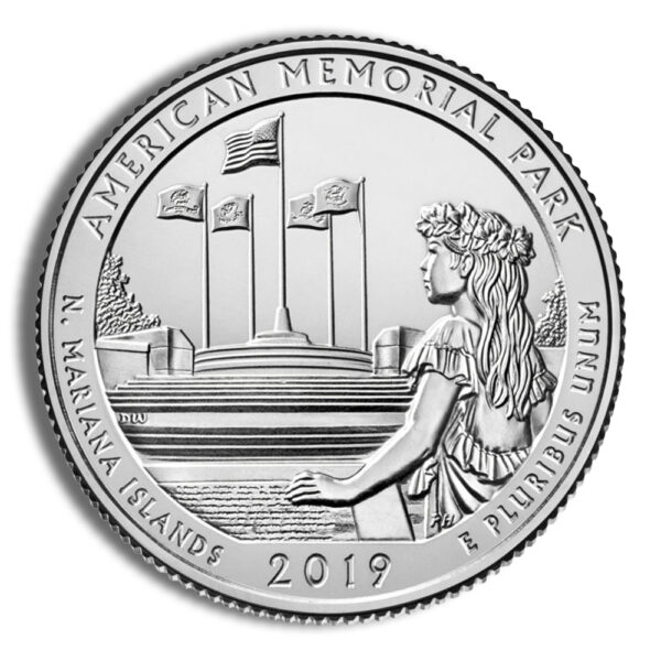2019 5 oz ATB American Memorial Park Silver Coin NGC MS69PL - Image 3