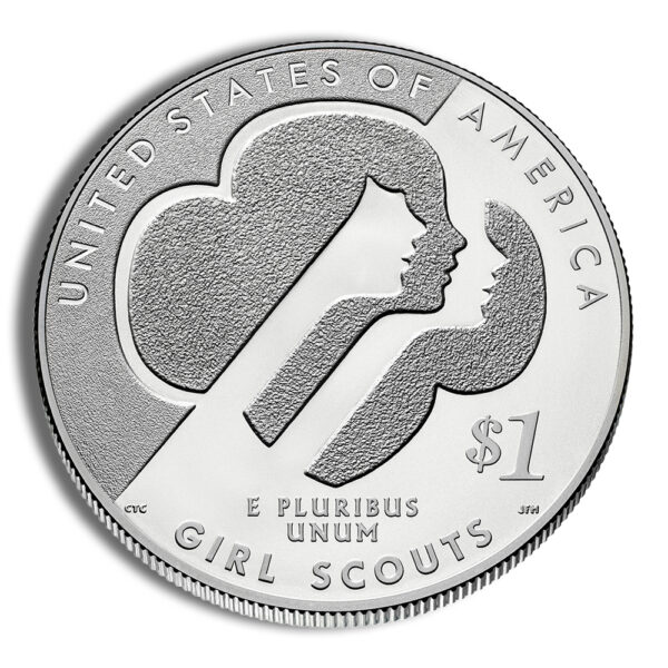 2013-W $1 Girl Scouts Silver Commem - Proof - Image 2