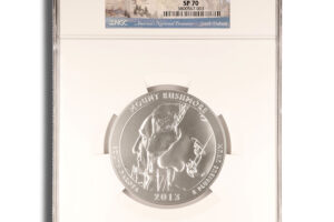 2013-P 5 oz ATB Mount Rushmore Silver Coin NGC SP70