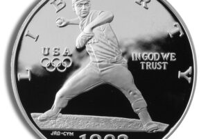 1992-S $1 Olympic Silver Commem - Proof