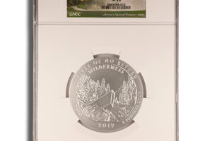 2019-P 5 oz ATB Frank Church River Silver Coin NGC SP70