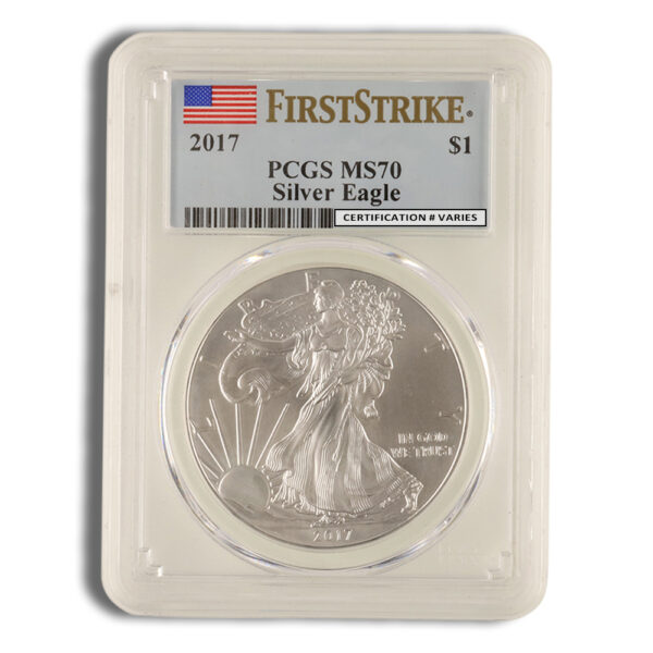 2017 Silver Eagle PCGS MS70 First Strike
