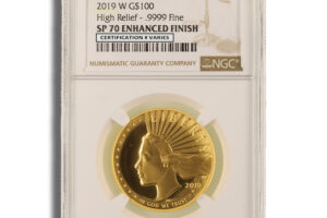 2019-W American Liberty High Relief Gold Coin NGC SP70