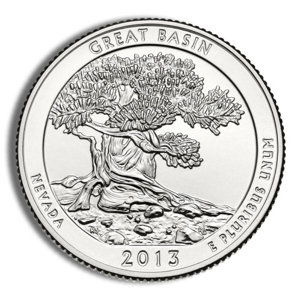 2013-P 5 oz ATB Great Basin Silver Coin NGC SP70 - Image 3