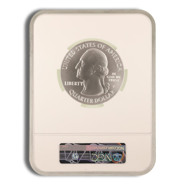 2010-P 5 oz ATB Grand Canyon Silver Coin NGC SP70 - Image 2