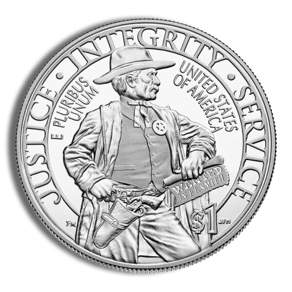 2015-P $1 U.S. Marshals Silver Commem - Proof - Image 2