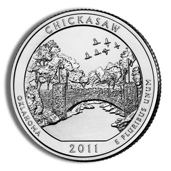 2011 5 oz ATB Chickasaw Silver Coin NGC MS69PL - Image 3