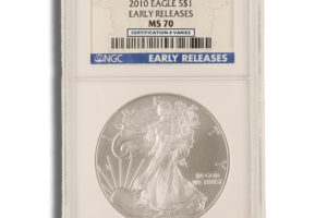 2010 Silver Eagle NGC MS70 Early Releases