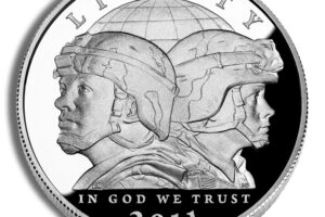 2011-P $1 US Army Silver Commem - Proof