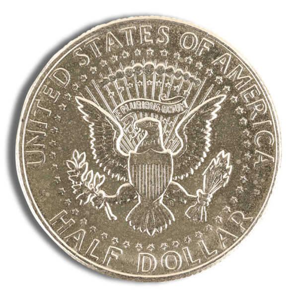 $1 FV 90% Silver 1964 Kennedy Half Dollar Proof - Image 2