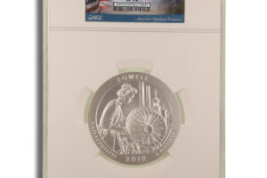 2019-P 5 oz ATB Lowell  Silver Coin NGC SP70