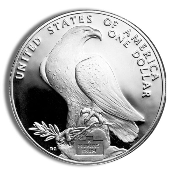1984-S $1 LA Olympic Silver Commem - Proof - Image 2