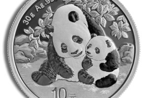 Chinese Silver Panda - 30 g (Year Varies - in Capsule)