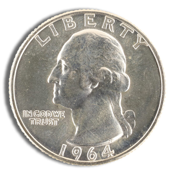 $1 FV 90% Silver Washington Quarter 1932-1964 Proof