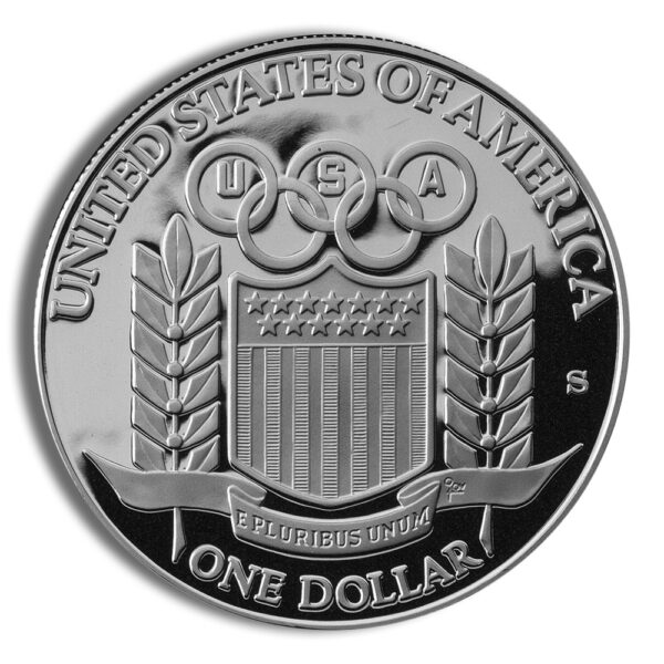 1992-S $1 Olympic Silver Commem - Proof - Image 2