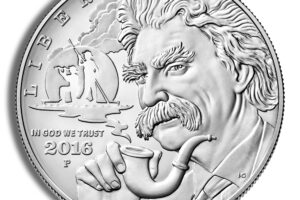 2016-P $1 Mark Twain Silver Commem - BU