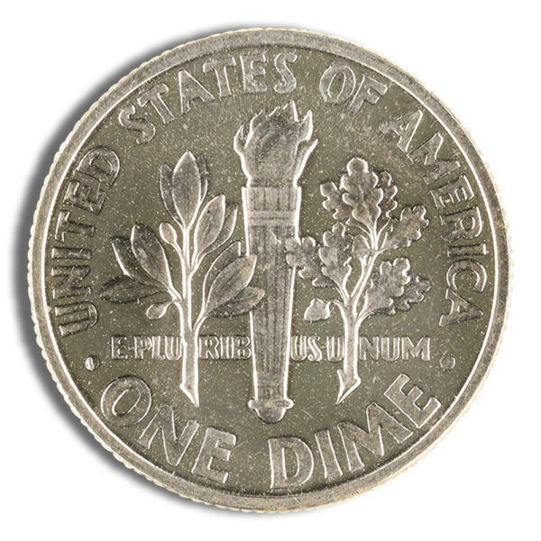 $1 FV 90% Silver Roosevelt Dime 1946-1964 Proof - Image 2