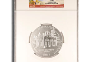 2016-P 5 oz ATB Harpers Ferry Silver Coin NGC SP70