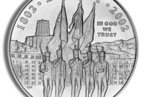 2002-W $1 West Point Silver Commem - BU