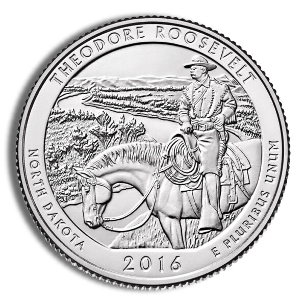 2016-P 5 oz ATB Theodore Roosevelt Silver Coin NGC SP70 - Image 3