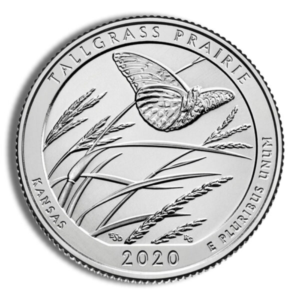 2020 5 oz ATB Tallgrass Prairie Silver Coin NGC MS69PL - Image 3