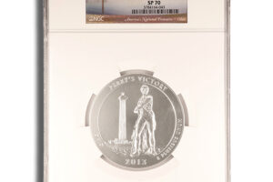 2013-P 5 oz ATB Perry's Victory Silver Coin NGC SP70