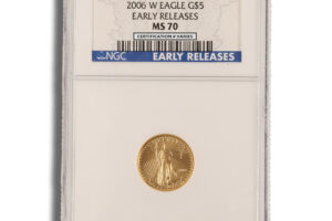 2006 1/10 oz Gold Eagle $5 NGC MS70 ER