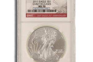 2011 Silver Eagle NGC MS70 Early Releases