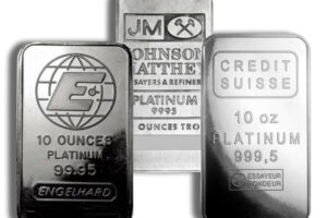 10 oz Platinum Bar - Brand Varies (No Card)