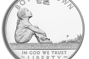 2017-P $1 Boys Town Centennial Silver Commem - Proof