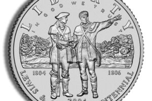 2004-P $1 Lewis & Clark Silver Commem - BU