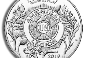 2019-P $1 American Legion Silver Commem - Proof