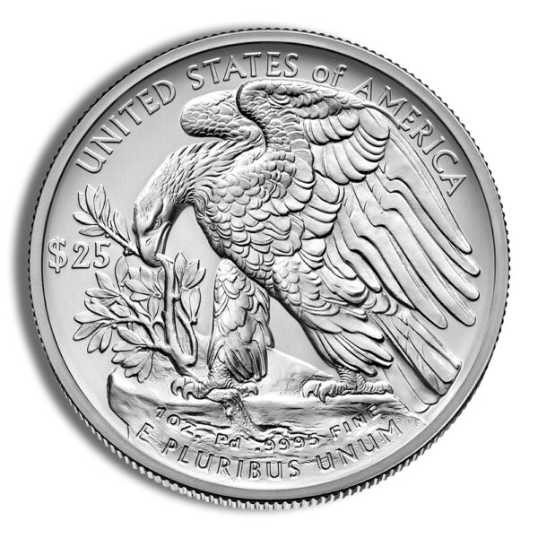 2017 1 oz Palladium Eagle - BU - Image 2