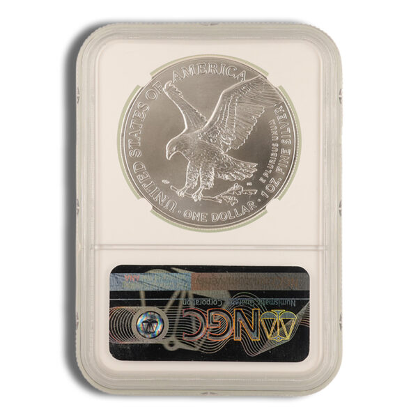 2022 Silver Eagle NGC MS70 Early Releases - Blue Label - Image 2