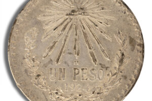 Mexico Silver Peso Cap & Rays (1920-1945)