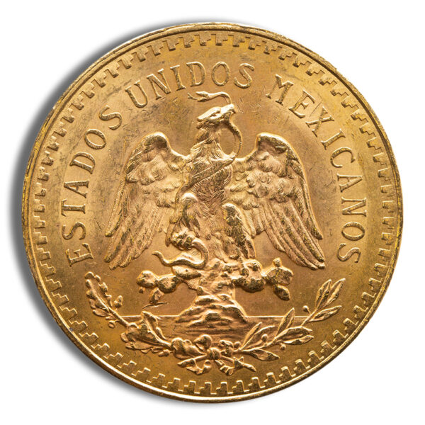 1921 Mexico Gold 50 Peso - BU - Image 2