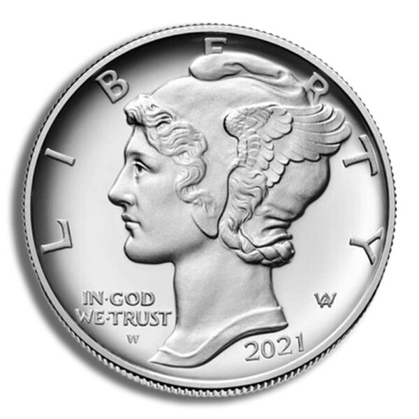 2021-W 1 oz Proof Palladium Eagle (w/ Box & COA)
