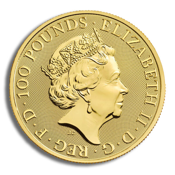2021 1 oz Great Britain Robin Hood Gold Coin - BU - Image 2