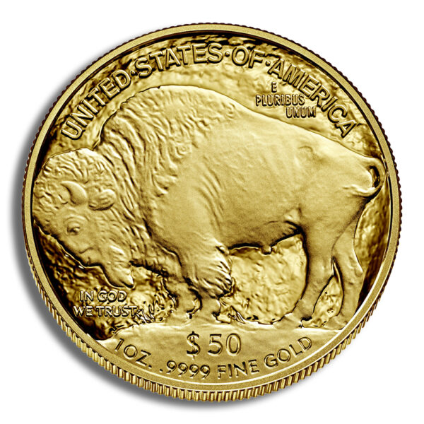 2021-W 1 oz Proof Gold Buffalo (w/Box & COA) - Image 2