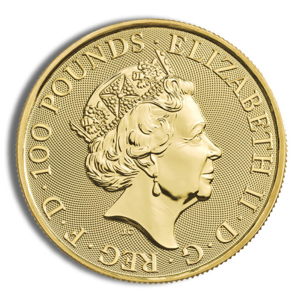 2022 Gold 1 oz Great Britain Maid Marian BU - Image 2