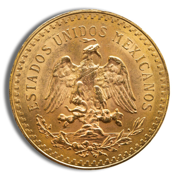 1930 Mexico Gold 50 Peso BU - Image 2