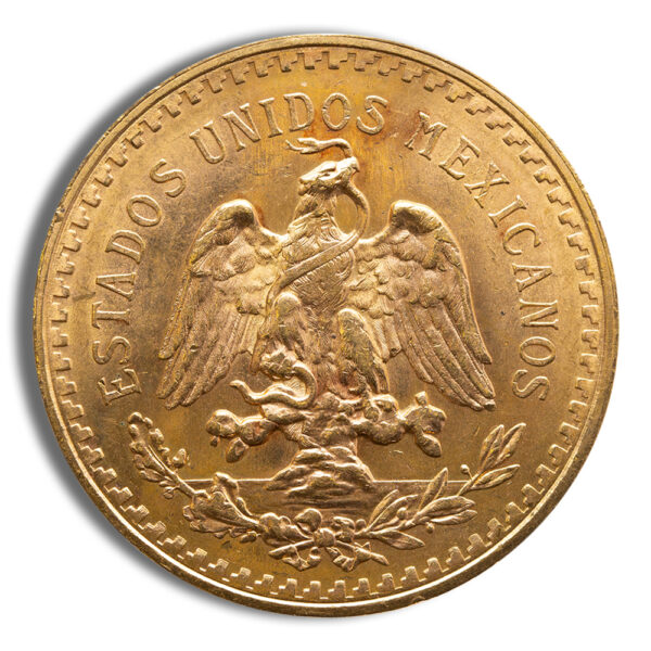 1943 Mexico Gold 50 Peso BU - Image 2
